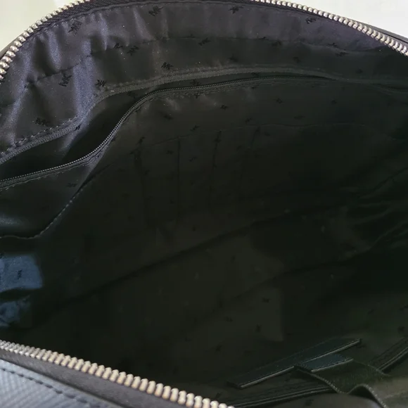 UNISEX Michael Kors Men’s Cooper Briefcase/Laptop Bag in Navy Saffiano Leather - Picture 10 of 11